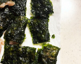 鶏むねでしっとり韓国海苔挟み焼き作り方4写真