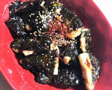 鶏むねでしっとり韓国海苔挟み焼き作り方6写真