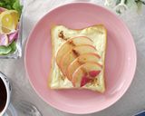 クリチーりんごの冷凍作りおきトースト作り方5写真