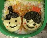 キャラ弁 ＊ ひな祭り作り方2写真