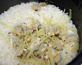 アサリと生姜の炊き込みご飯（おこわ）作り方6写真