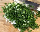 チキンにも蒸し野菜にもOk万能分葱ソース作り方1写真