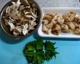 ホタテと舞茸のかき揚げ天丼作り方1写真