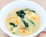 とろふわ～♪ほうれん草のかき玉味噌汁作り方6写真
