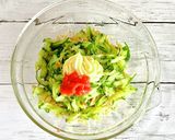切干し大根ときゅうりの紅生姜マヨ和え作り方3写真