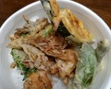 ホタテと舞茸のかき揚げ天丼作り方9写真