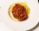 自家製ミートソースパスタ&サラダ♡作り方12写真