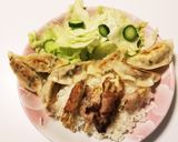 えのき肉巻&サラダ&モッツァレラ揚げ☆作り方4写真