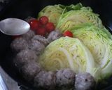 手間なし簡単！包まないロールキャベツ作り方5写真