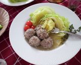 手間なし簡単！包まないロールキャベツ作り方6写真