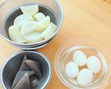 シャトルシェフで!茅乃舎鶏だしおでん作り方1写真