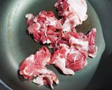 茄子と豚肉のゴマ味噌炒め♪作り方1写真