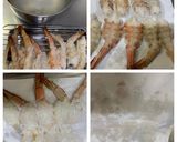 海老の下処理 塩水と背開き作り方6写真