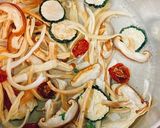干し野菜うまみ彩りミックスのハンバーグ作り方1写真
