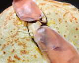 きのこと生ハムのクレープ♡ブルーチーズ作り方5写真