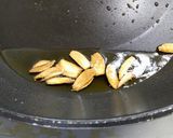 カキと菜の花のクリームパスタ作り方3写真