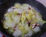 簡単すぎる！豚肉と白菜のワンパン蒸し煮作り方5写真