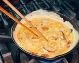 干し野菜のスキレットチーズオムレツ作り方3写真