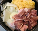 余った白菜と鶏肉と大根の煮たやつ作り方3写真