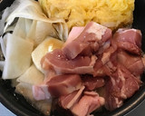 余った白菜と鶏肉と大根の煮たやつ作り方4写真