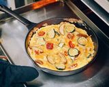 干し野菜のスキレットチーズオムレツ作り方5写真