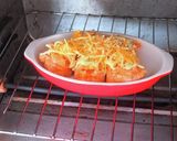 揚げシュウマイのバジルチーズ焼き作り方6写真
