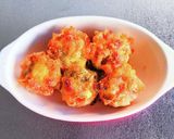 揚げシュウマイのバジルチーズ焼き作り方7写真