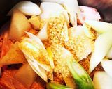 参鶏湯風スープ作り方1写真
