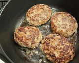 定番*肉汁あふれるハンバーグ作り方5写真