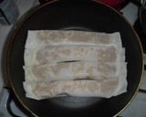 簡単デザート☆かぼちゃの焼き春巻き作り方5写真