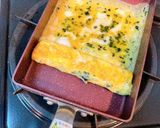 大好きな萩のしそふりかけで卵焼き！作り方5写真