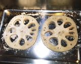 鶏ひき肉とレンコンの豆腐ハンバーグ作り方4写真
