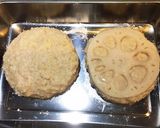 鶏ひき肉とレンコンの豆腐ハンバーグ作り方5写真