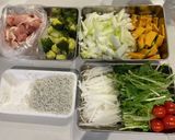 低フォド　夕飯献立《マスタードチキン》作り方1写真