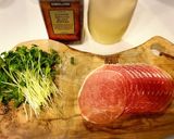 カイワレの生ハム巻き♪作り方1写真