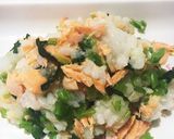 1歳ご飯♪鮭とほうれん草のバターご飯作り方2写真