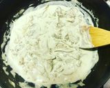 ごぼうと牛肉のクリームパスタ作り方6写真