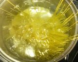 ごぼうと牛肉のクリームパスタ作り方9写真