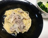 ごぼうと牛肉のクリームパスタ作り方11写真