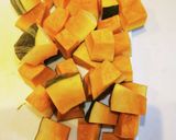 かぼちゃとブロッコリーのグラタン作り方1写真