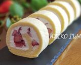 綺麗になれちゃう『あまおうロールケーキ』作り方1写真