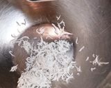 イカとしらすのガーリックパスタ作り方3写真