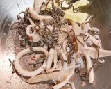 イカとしらすのガーリックパスタ作り方4写真