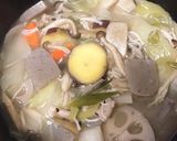 あとのせ！菜花と豚バラの食べる豚汁作り方13写真