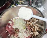 茄子の豚ひき肉挟み焼き作り方2写真