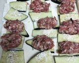茄子の豚ひき肉挟み焼き作り方4写真