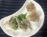 シュウマイ２種（青じそandプレーン）作り方6写真