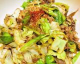 今日の夕飯のおかずは回鍋肉メインの献立作り方1写真