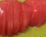 たまごとポテトのサラダ　バラのケーキ風作り方14写真
