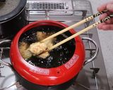 丸亀製麺の期間限定！　鶏天カレーうどん♪作り方7写真